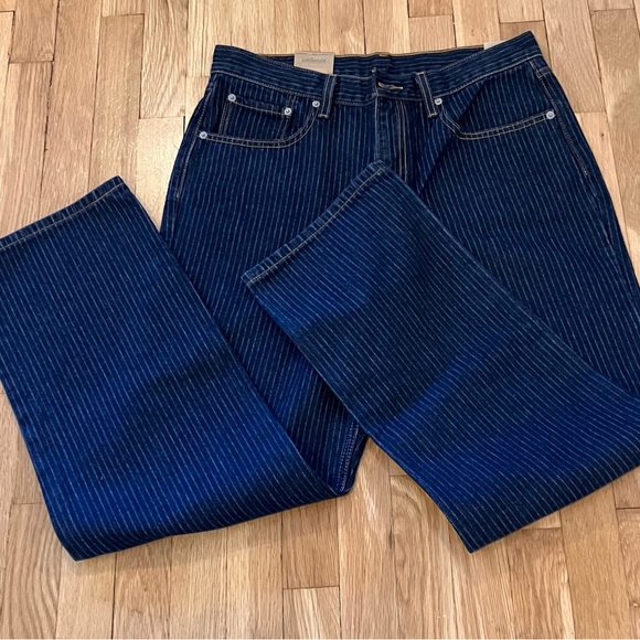 Levi Pinstripe Jeans - Picture 2 of 12